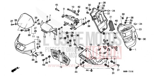 CAPOT XL600VW de 1998